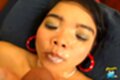 Cum on her face
