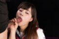 Yamamoto erena holding cock lips around cock head