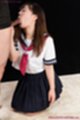 Yamamoto erena sucking cock wearing uniform
