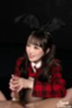 Kurumi ria holding spent cock looking up
